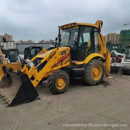 الأصلي المستخدم 4*4 عجلة 3CX Loader Backhoe ل 3CX